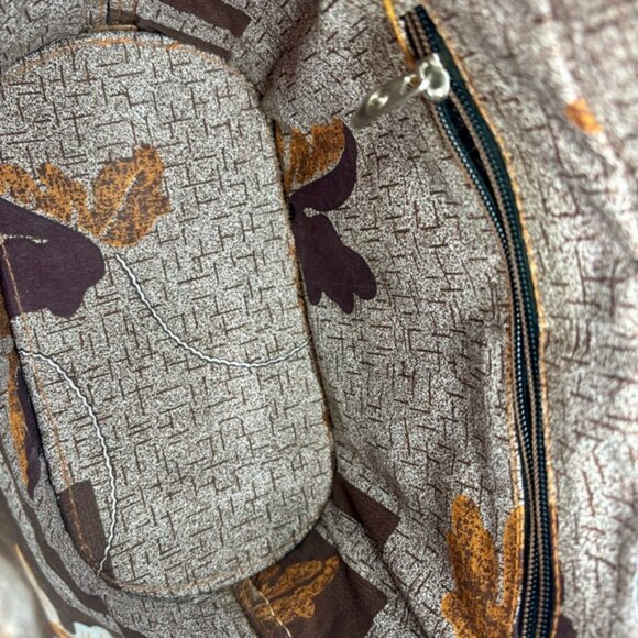 AztecInspired Handbag with Leather and Woven Textile Design - Picture 13 of 13